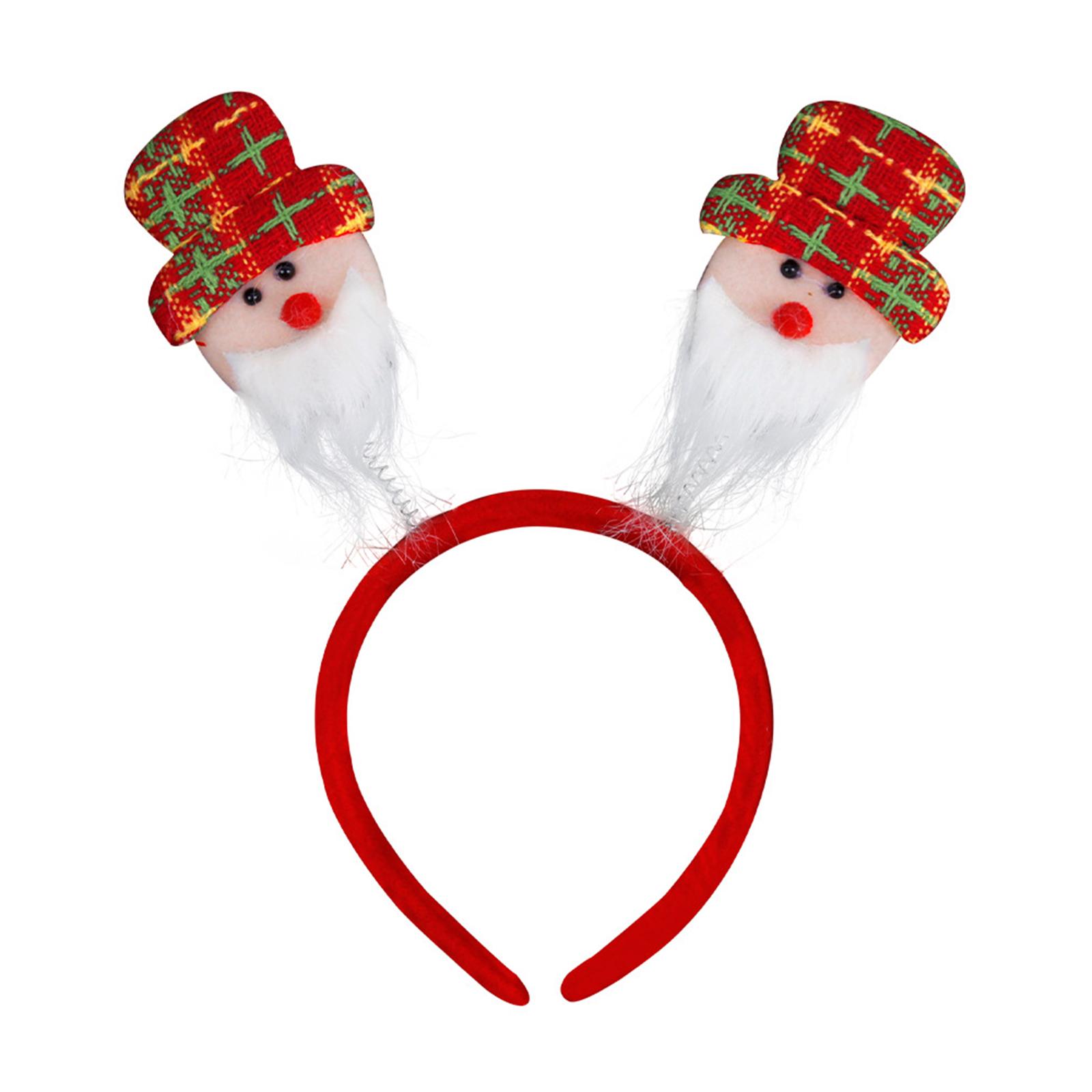 

Рождественские повязки на голову, Аксессуары для волос, Рождественские декоративные повязки на голову One Size