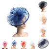 Fascinators Hat Tea Party Headwear Ribbons Feathers Decoartion 1920s Club Stylish Elegant Headbands With Headband And Clip Headpiece For Girls Women