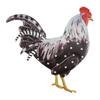 Metal Rooster Decoration Wall or Door Decor Rooster Sign Realistic Rooster Decoration for Farmhouse Living Room Porch Yard Decor