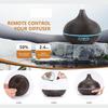 STOREVISE Plastic Aroma Diffuser 500ML Timing with Adjustable Mist Mode Diffusers for Cool Mist Essential Oil Diffuser 7-Color Changing Led Humid