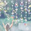 Transparent PVC Ocean Themed Party Decor 2m Party Favor Banners Bubble Hanging Banner  Kids Party