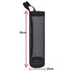 Wall-Mounted Trash Bag Organizer Box Kitchen Plastic Bag Collector No-Punching Shopping Storage Hanging Bags Polyester Fiber