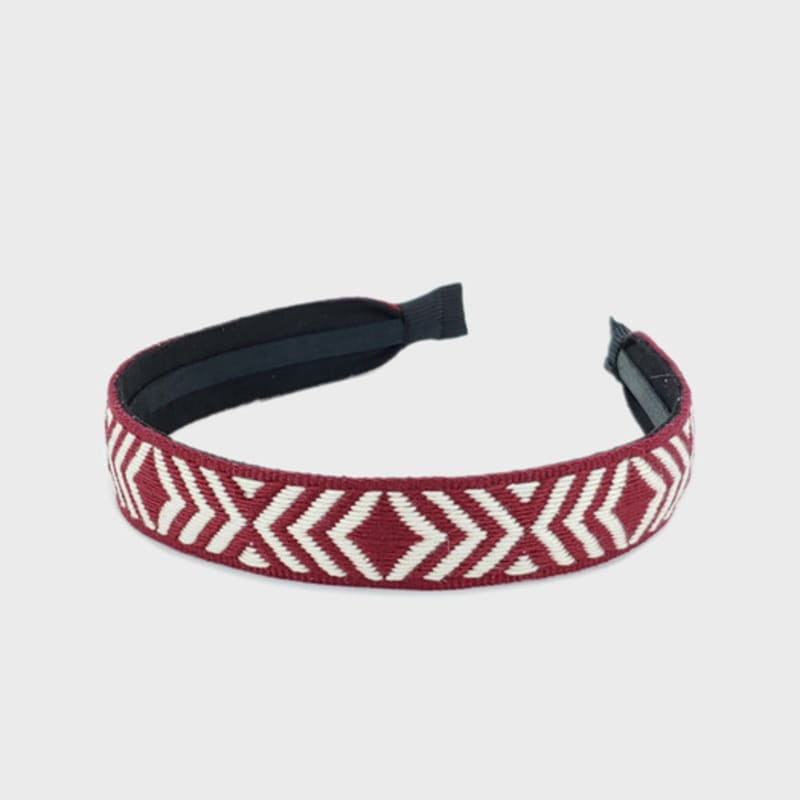 LALA Ethnic Hairband M-Red