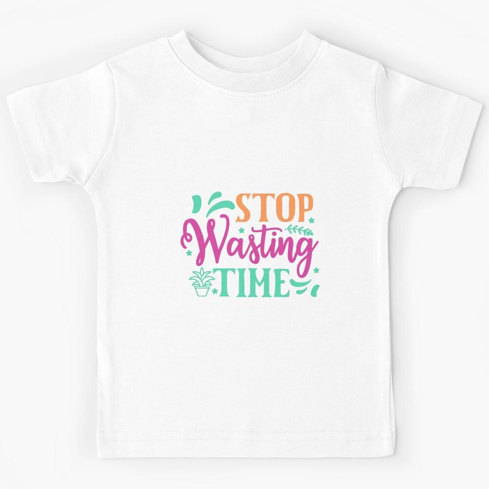Stop time Kids T-Shirt 160