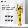 V-693 Kit Combo Metalic Profesional Aparat de Tuns Păr Trimmer Păr Fără Fir Barber pentru Bărbați Mașină Electrică Puternică de Tuns Păr Unelte Afișaj Digital LED