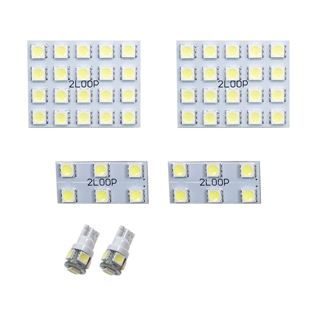 

2LOOP SMD Vamos LED room lamp pure white light 3-chip 6-piece HM1/HM2 -