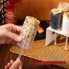 5/10Pcs Round Sushi Push Box Food Grade Sushi Mold Cone Push Up Paper Bucket Packaging Paper Box Bento Accessories
