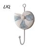 Decorative Wooden Coat Hanger Wall Hook, Mediterranean Style Sturdy Beautiful Hooks Durable for Home Decor Keys Umbrellas Scarves Cartoon Walls