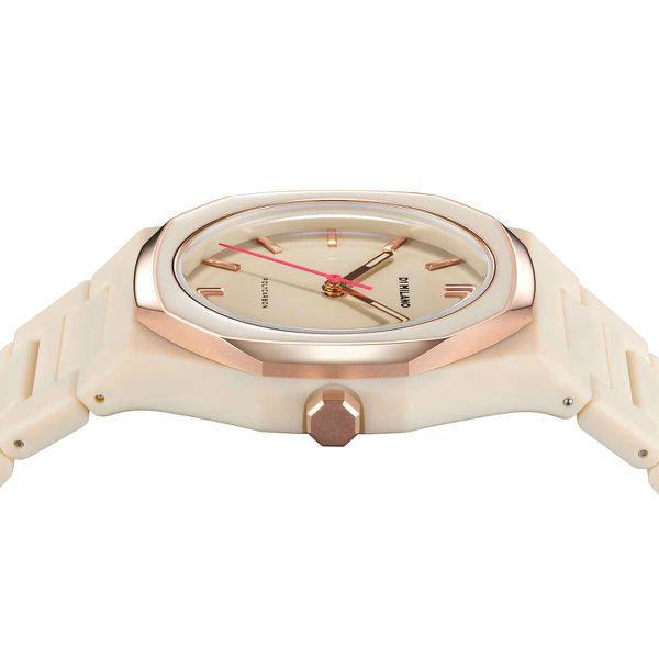 D1 Milano POLYCARBON ENAMEL Quartz 3-Hand PCBU15 Wrist Watch