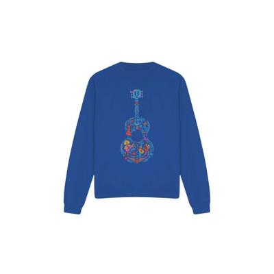 Coco Unisex Adult Ernesto Miguel Hector Colourful Guitar Sweatshirt