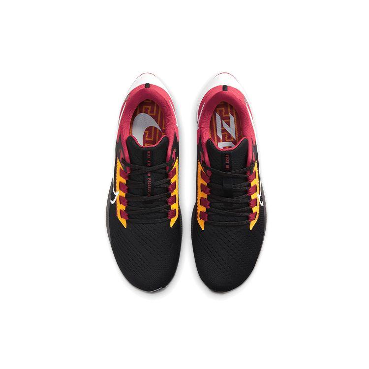 Nike Air Zoom Pegasus 38 USC Men Sneakers Black Team-Crimson University-Gold DJ0861-001
