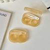 Contact Lens Case Multifunctional Integrated Organizer with Tweezers Waterproof Compact for Travel Home Office