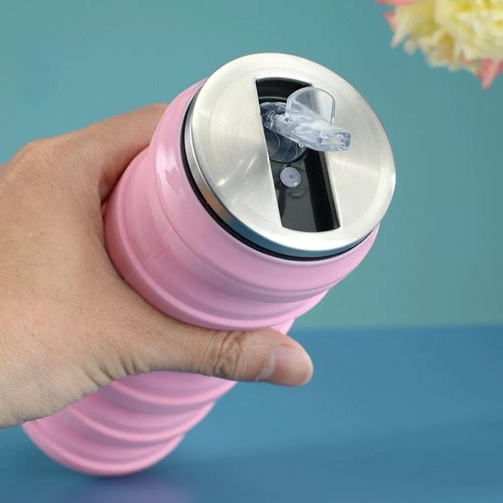 Wear-resistant Collapsible Water Bottle Creative Sport Bottle New Folding Water Cup