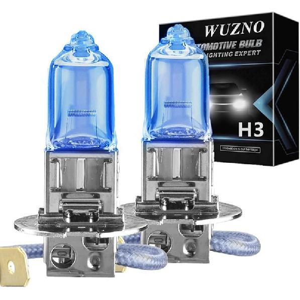 H11 Halogen Headlight Bulb/Fog Light 12V 55W White 5000K High/Low Beam 64211 12362 Car Light Bulb Automotive Headlamp Super Bright