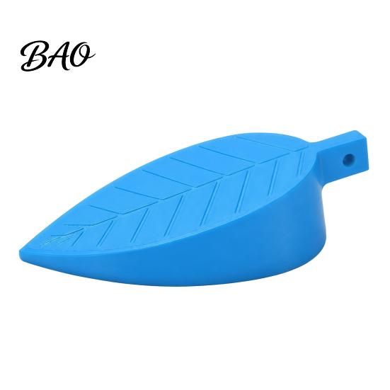 Protective Door Wedge for Wall Leaf Shaped Stopper Wedge, Non-Slip Wind?Resistant Stop, 3D Printed Holder Silent Anti?Collision Jam Home