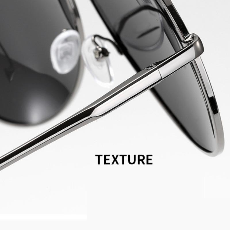Classic Pilot Photochromic Sunglasses Men Safety Driving Sun Glasses Women Anti-Glare Change Color Day And Night Eyewear