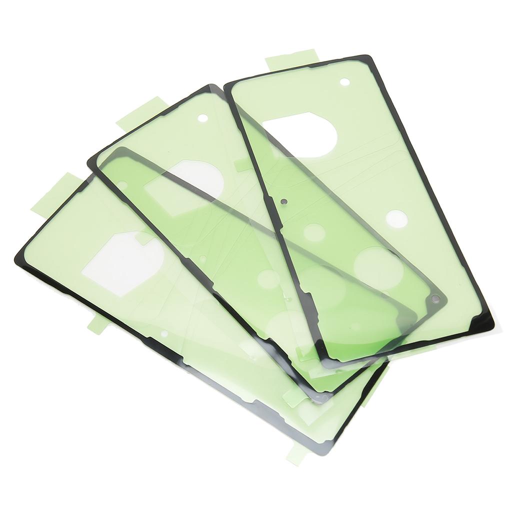 Battery Back Cover Sticker Pre Cut Double Sided Phone Battery Rear Cover Adhesive for Galaxy Note 20 Ultra 5G N986 3pcs