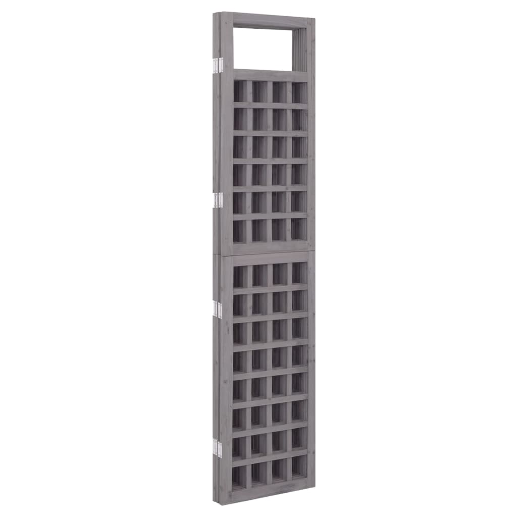 Vidaxl 4-Panel Room Divider/Trellis, Fir Wood, 161X180 Cm