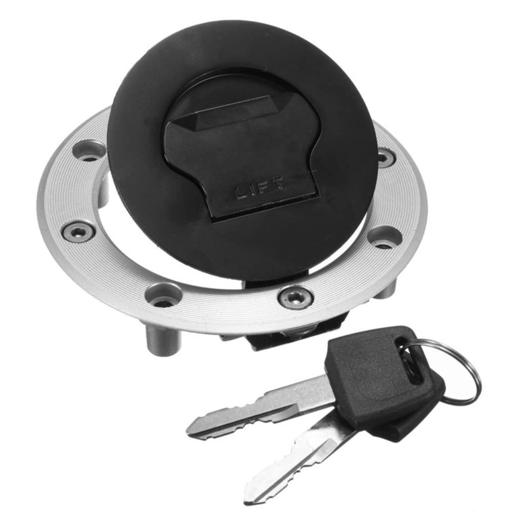 [one+lifestyle] Suzuki Tank Cap with 2 Keys, Universal Custom Parts, Gasoline, Fuel, GSX400 Impulse,
