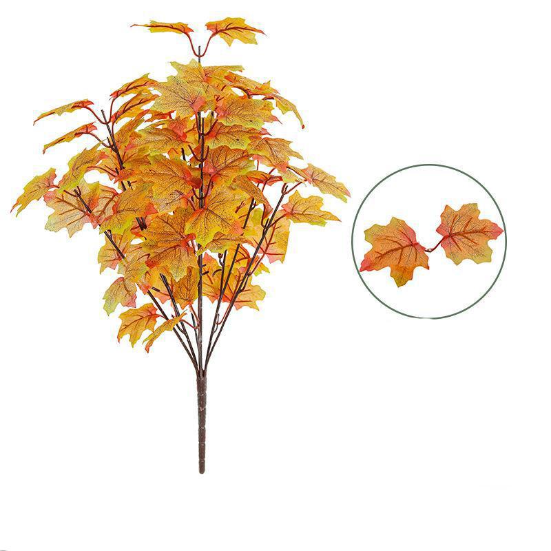 24 Inch Wholesale Artificial Withered Maple Branches Dry Branches for Scenic Design Bulk Order Factory Direct Ready Stock