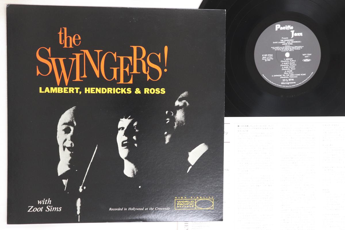 

LP Record LAMBERT, HENDRICKS & ROSS, ZOOT SIM - Swingers! K18P9266 PACIFIC JAZZ 1983 Japan Jazz Used