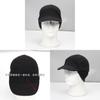 Fleece Baseball Cap With Reflective Features For Running And Winter Men Women