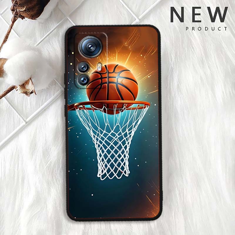 Sports basketball cool For Xiaomi Mi 15 14 13 13T 12 12T 12S 11 11i 11T Pro Ultra Lite 5G Black Soft Phone Case