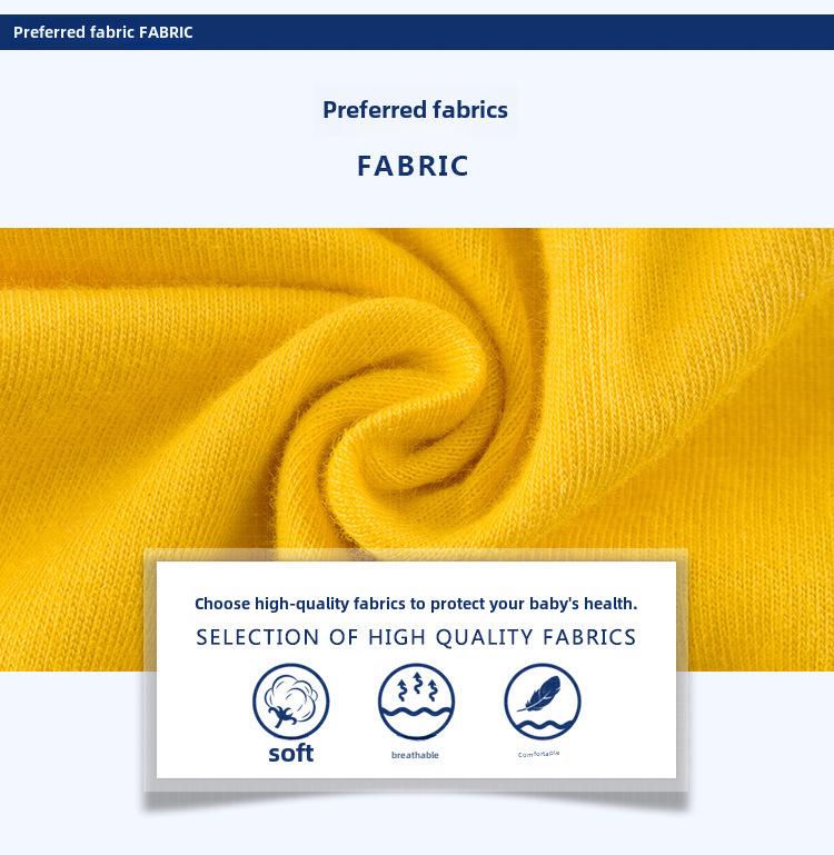 Summer 2025 Boy's Fashionable Short-Sleeved T-Shirts and Baby Tops