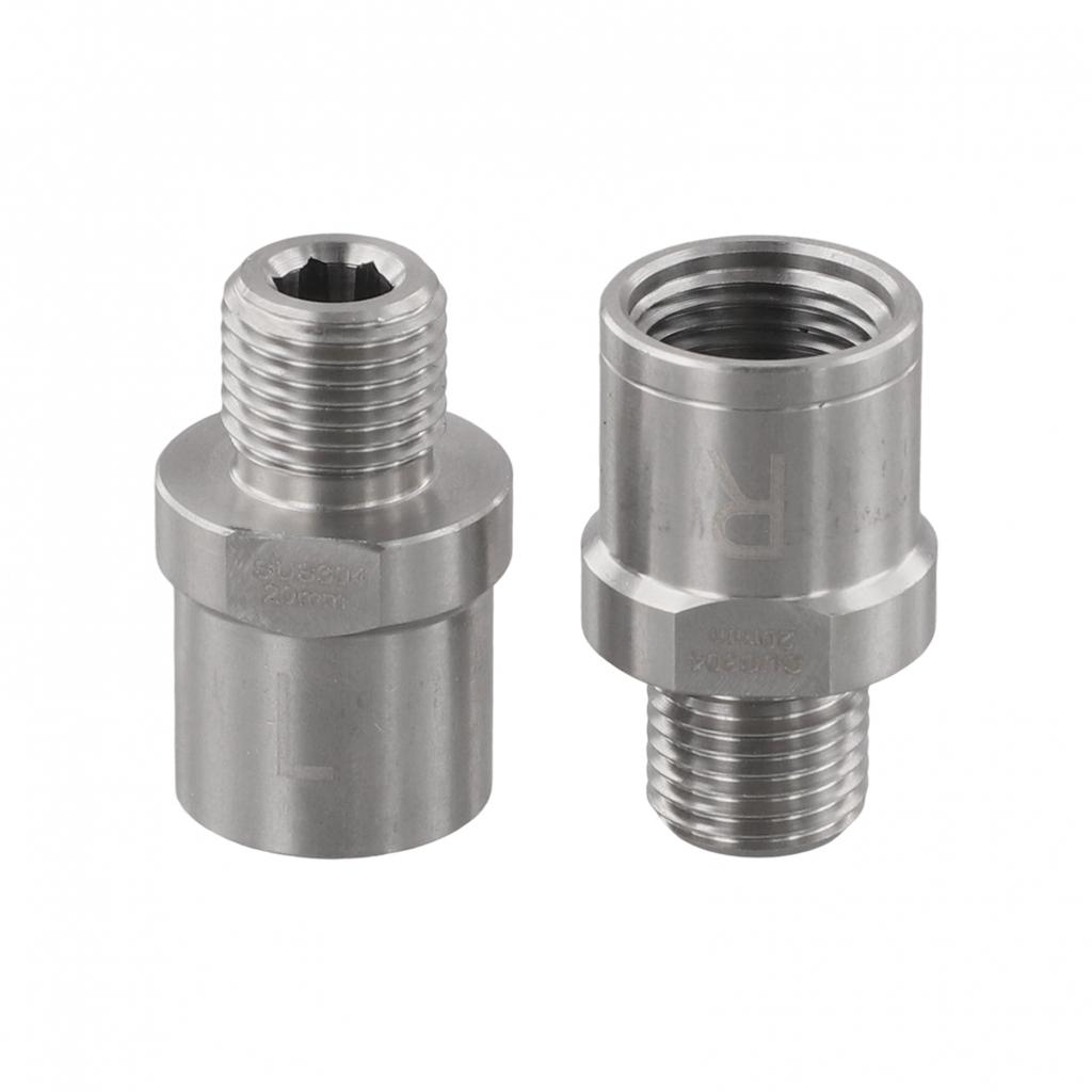 Bicycle Pedal Adapter Pair Designed for 9/16 Inch and 1/2 Inch Compatibility