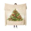 Tuniu Christmas Tree Fleece Blanket Soft Warm Cozy Decorative Throw Blanket for Bedroom Sofa Christmas Gift