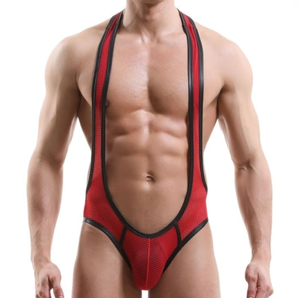 Backless Singlet Alvar Red - MenSexyWear - Singlet