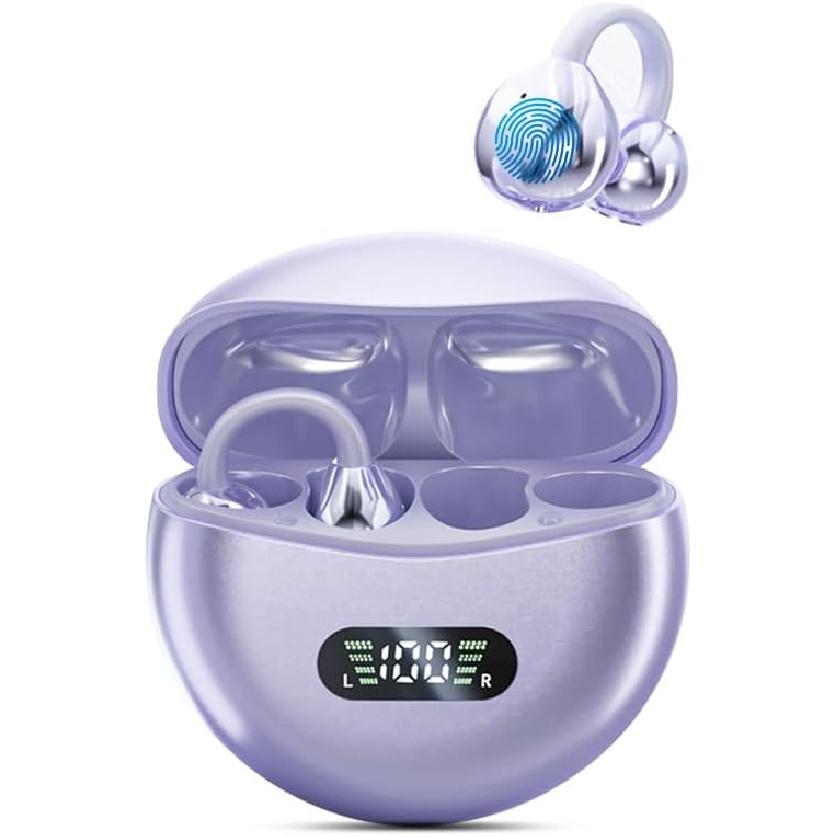 Language Translation Earbuds, 3-in-1 AI Real Time Translator Earbuds,Compatible with iOS & Android, Ideal for Travel, Work & Study-Black