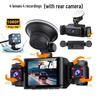 1080P Four-Lens Night Vision Dash Cam