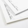 Cross-border English Monthly and Weekly Planner with Tearable Sticky Notes - Large Self-Fill Notebook
