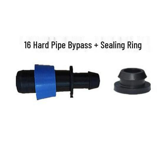 16mm Surface-Mounted Drip Tape Bypass Valve & Tube Switch