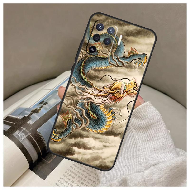 

Chinese Dragon Case For Oppo A5 Pro A38 A58 A78 A98 A54 A74 A94 A18 A57 A17 A77 A80 A60 A40 A96 A76 A16 A15 OPPO A78 4G