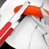 Kitchen Cooking Tong Stainless Steel High Temperature Resistant Multifunctional Serving Tong for BBQ