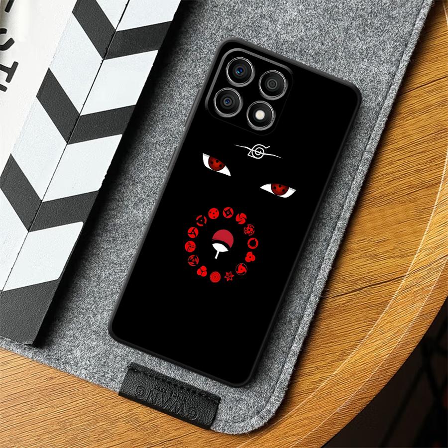 Cool Uchiha Logo Black Soft Phone Cover Case for Honor X7 X9a X5b 90 70 8X Magic5Lite 200 400 Lite X6 X8