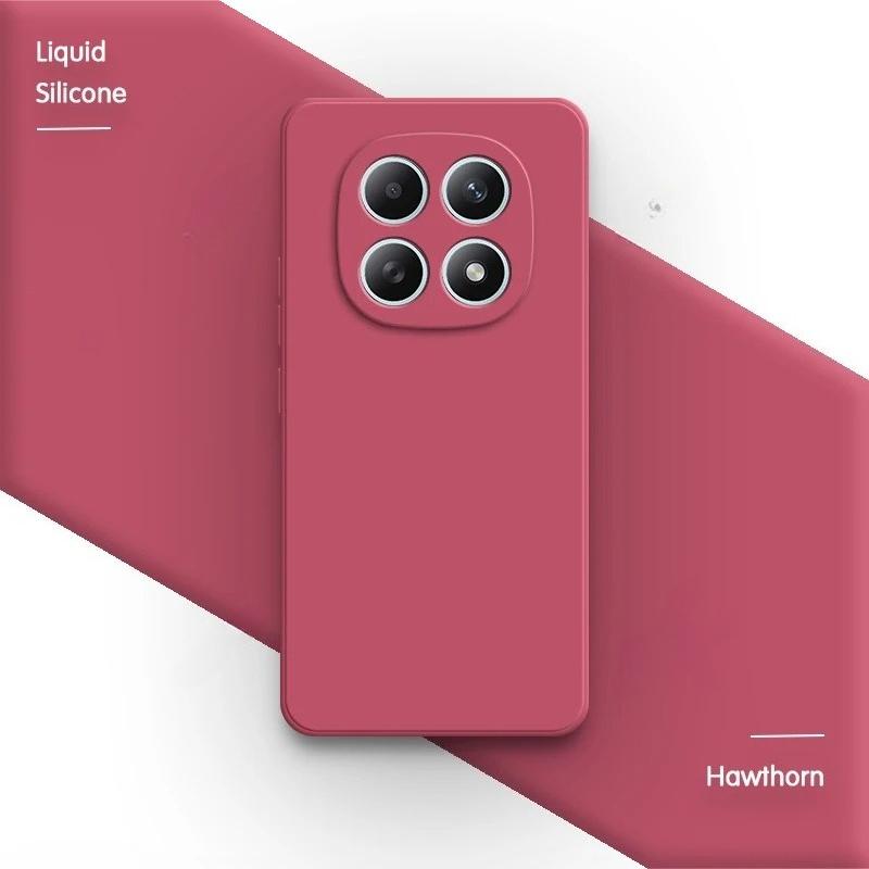 Fashion Skin Feel Liquid Silicone Phone Case For Xiaomi Poco M8 Pro M7 X8 Pro Max X7 X6 F8 Ultra F7 Note 15 Pro Plus 4/5G Cover