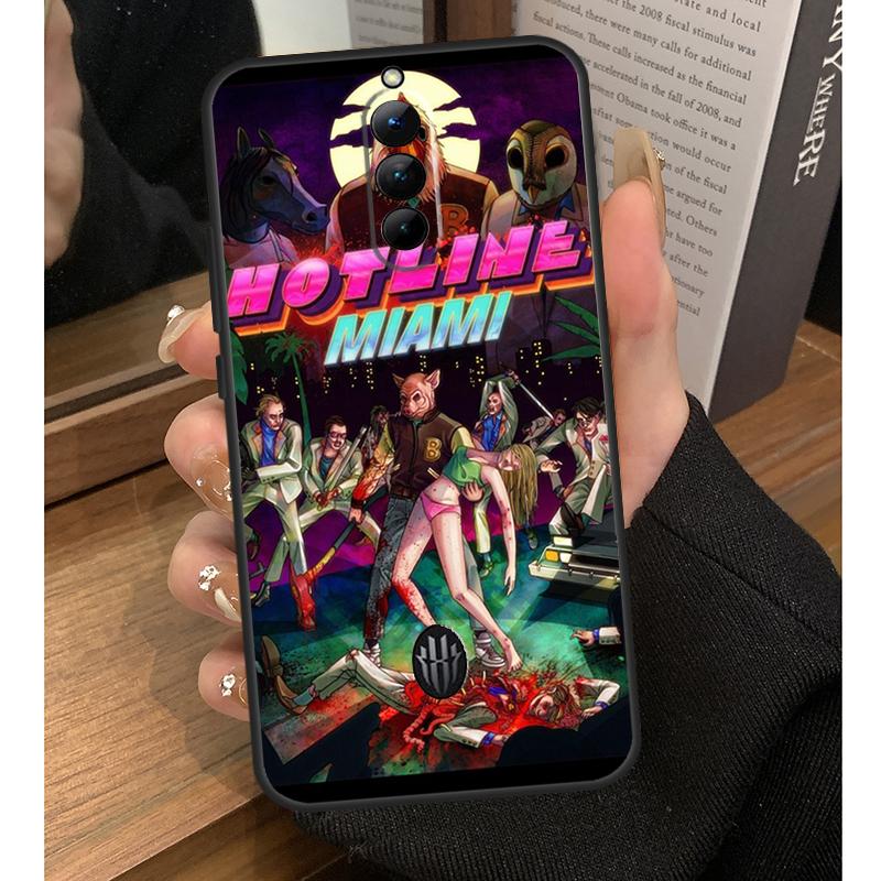 Game Hotline Miami Case For Nubia Red Magic 6S 7S Pro 6 7 8 9 10 Pro 5G 6R RedMagic 8S 9S 8 9 10 Pro Plus Coque