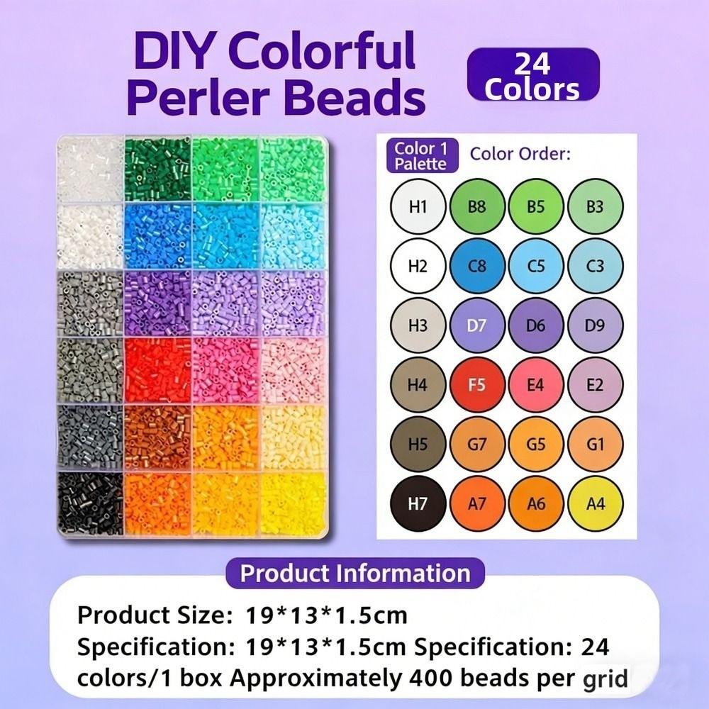 2.6mm Fuse Beads Collage Beans Tool Plastic Beads Electric Iron Handmade Beads Toy