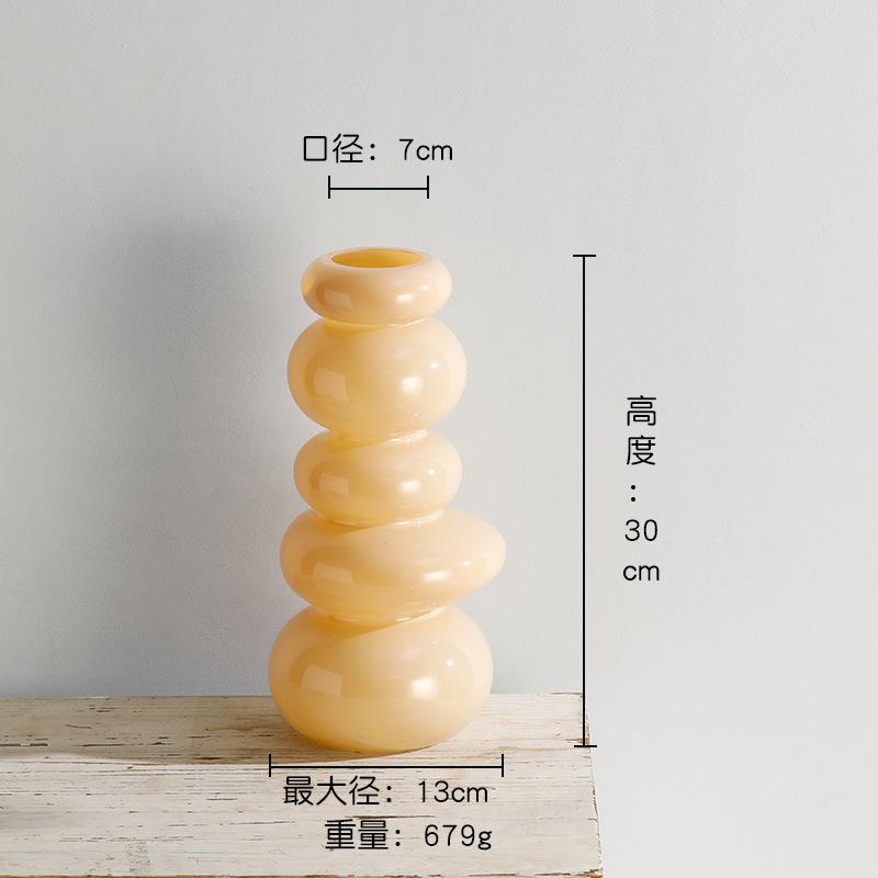 

Скляна ваза Гальковий стек Геометричний прозорий тераріум Нерівність Ваза для квітів Квіткова композиція Аксесуари для прикраси дому