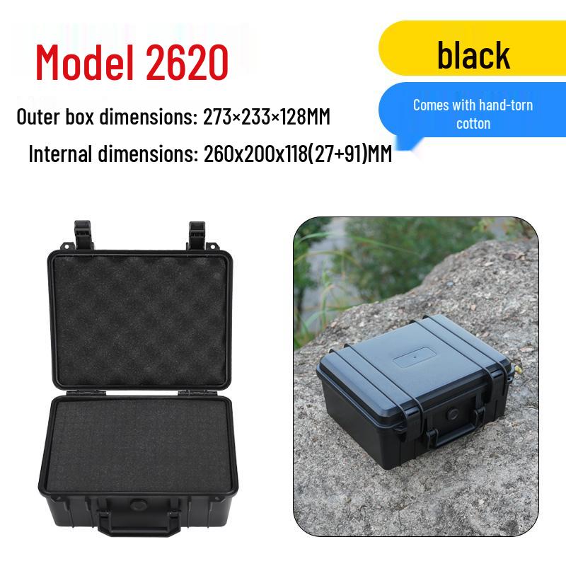 Waterproof Thickened Handheld Tool and Instrument Protection Box, Small Plastic Packaging Box