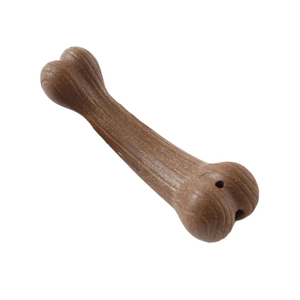 

Жесткие игрушки для собак, которые любят жевать, жевательные игрушки для маленьких и больших пород, прочные кости, неразрушаемая игрушка для щенков, которые режутся зубами S костяной