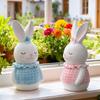 Statue Bunny Sculpture Collection Art Craft Housewarming Gift Easter Table Decoration Resin Figurine