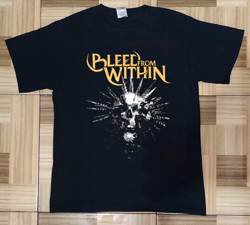 Hot Bleed from Within Band The Dying Sun Tour Black S to 5XL Shirt SG861 S разноцветный