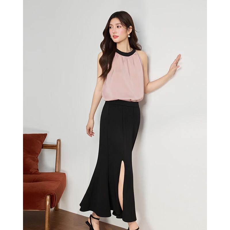 IEF Relaxed Style Halter Top & Skirt Set