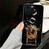 Cigar Whiskey Ice Drink Case for iPhone 17 Air 16 16E 15 14 11 Pro Max Soft Phone Cover 12 13 Mini 7 SE 2020 8 Silicone Black Ca