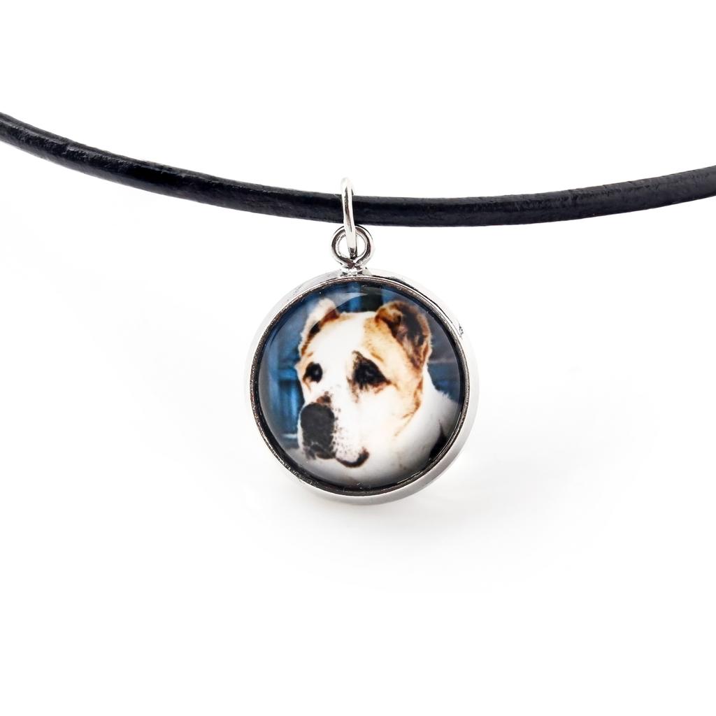 Central Asian Shepherd Dog – Necklace in a box, elegant decoration | Art-Dog