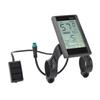 Electric Bike LCD Display Panel 24V 36V 48V LCD S830 Panel with 5Pin Waterproof Connector for Electric Bicycle Electric Scooter